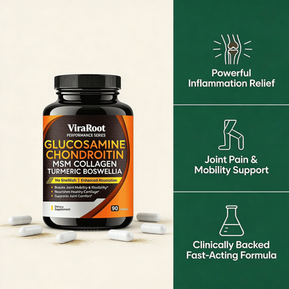 Glucosamine Chondroitin Capsules (1,500mg)