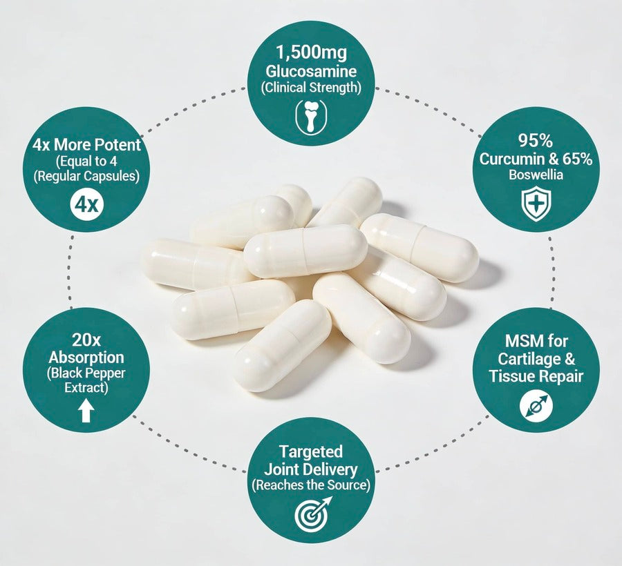 Glucosamine Chondroitin Capsules (1,500mg)