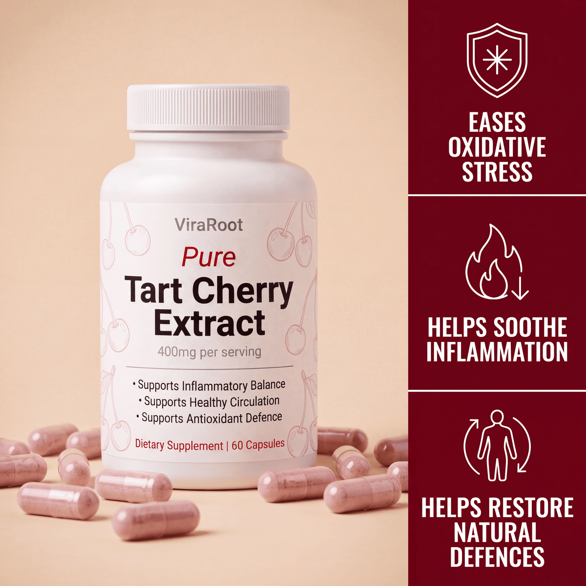 Tart Cherry Extract Capsules